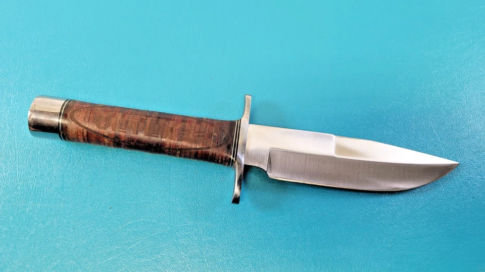 Vietnam Veteran CFK Fighting Combat Knife D2 Steel TR520 - Image 1 of 4