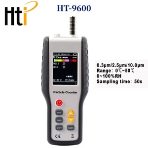 HTI HT-9600 PM2.5 Detector Particle Dust Particle Counter Air Pollution Detector - Picture 1 of 11