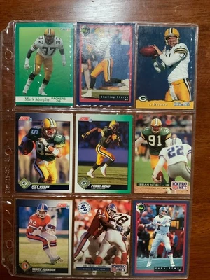 1990 football cards 563,1,16,550,281,174, 160,44,258 - Image 1 of 2