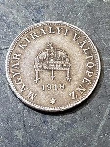 MONETA 20 RIEMPITIVI UNGHERIA 1918 - Foto 1 di 2