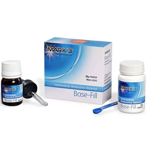 Mark3 5370 Base-Fil reforzado Z.O.E. Polvo y líquido IRM de cemento dental Foto 1 de 1