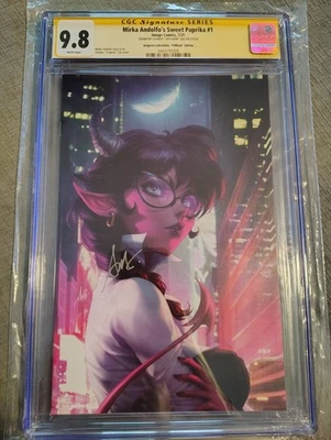 Mirka Andolfo’s Sweet Paprika # 1 CGC SS 9.8 SIGNED By Artgerm Virgin Variant - Image 1 of 3