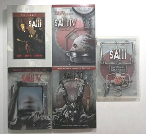 Saw 7 DVD Movie Collection: SAW 1-6 & Final Chapter W/ Original Clear Slipcovers - Bild 1 von 3