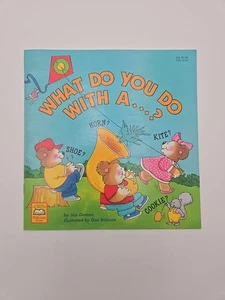 What Do You Do with a . . .? Book By Jan Demers Vintage - Picture 1 of 3