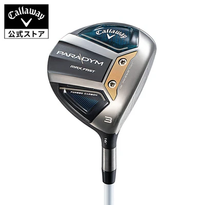Women Callaway PARADYM MAX FAST FairwayWood 3W RH ELDIO 40 graphite Flex L HC - Image 1 of 4