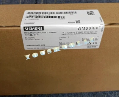6SN1118-0DM33-0AA2 New SIEMENS SIMODRIVE Power Module 6SN1118-0DM33-0AA2 - Image 1 of 4