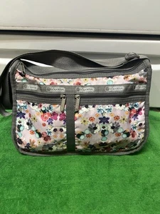 Lesportsac Floral Everyday Deluxe Crossbody/Shoulder Bag - Picture 1 of 6