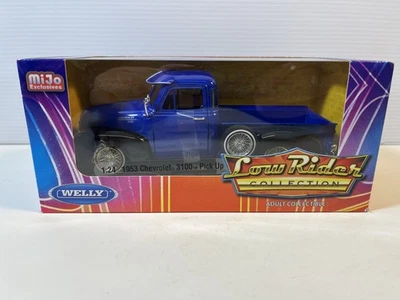 1953 Chevy 3100 Lowrider новый в коробке литая модель в масштабе 1/24 от Welly - Изображение 1 из 4