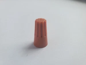500 Orange Wire Wing Nuts Lot Piece UL Listed Twist-On 14-22 Gauge AWG Wire P4 - Picture 1 of 11