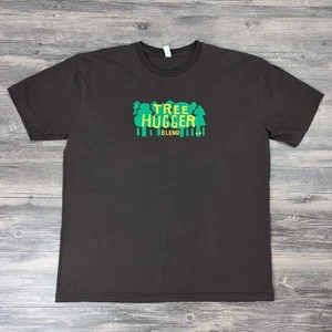 True Hugger Black Brown Organic Cotton Made In USA Men's 2X Soft High Quality  - Picture 1 of 8