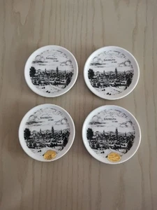 Untersetzer 4 Stück aus Keramik, Motiv Bayreuth für Sammler  - Bild 1 von 2