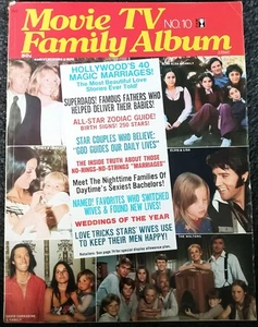 Movie TV Family Album 1974 magazine: Cher, Farrah Fawcett, MASH, Kate Jackson - Picture 1 of 8