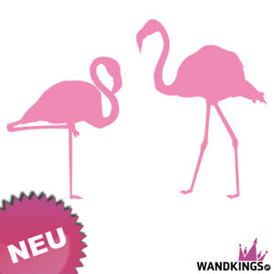 Wandtattoo Kinderzimmer Tiere Flamingos 58x40cm NEU! 