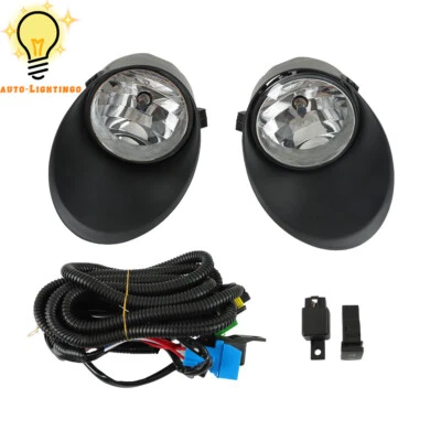 Right&Left Side Fog Lights For 2007-2013 Toyota Tundra Lamps w/Cover Switch kits - Image 1 of 4