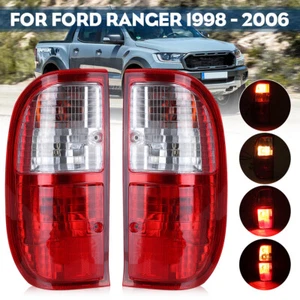 2x Para Ford Ranger Courier Lámpara Trasera Indicador Transparente Incluye Soporte para Bombilla 02-06 - Imagen 1 de 12