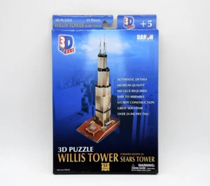 Willis / Sears Tower 3D Puzzle - 51 Piece - Over 24" Tall # CF083H Daron - Picture 1 of 6