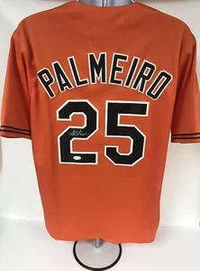 Rafael Palmeiro Signed Autographed Baltimore Orange XL Baseball Jersey : JSA COA - Picture 1 of 3