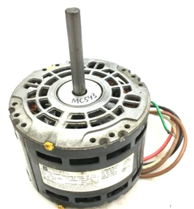 EMERSON KA55HXNLH-6996 Blower Motor M16  1/3 HP 1075 RPM/2SPD 120V used #MC543 - Picture 1 of 4