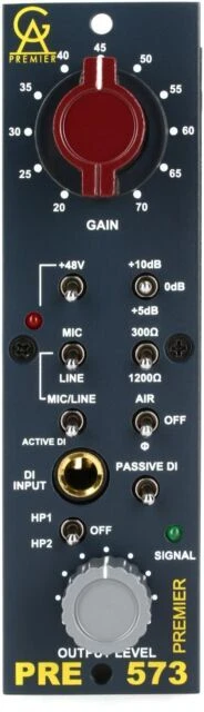 Golden Age Project PRE-573 Premier Microphone Preamp - Black