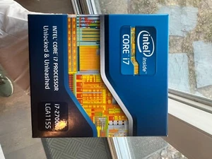 Intel Core i7 2700K 3.5 GHz Quad-Core  Processor SEALED BOX! - Picture 1 of 2