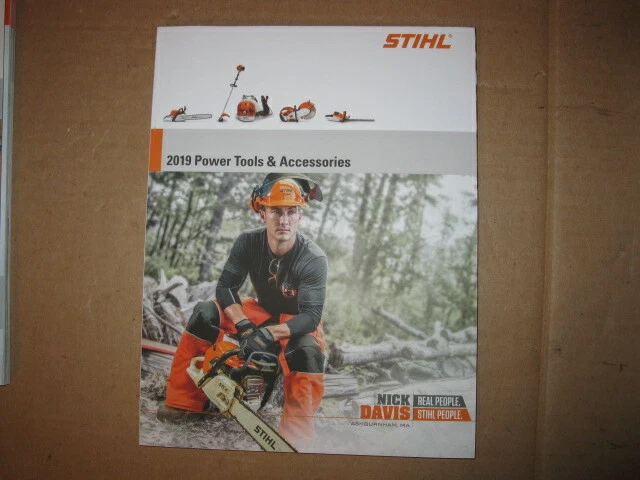 2019 STIHL POWER TOOLS & ACCESSORIES CATALOG  - Image 1 of 1