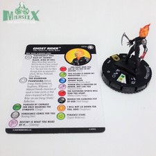 Heroclix Fantastic Four set Ghost Rider #053a Super Rare figure w/card!