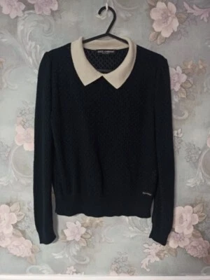 Dolce & Gabbana женщин свитер джемпер синий размер 38 (S-M) * - Изображение 1 из 4