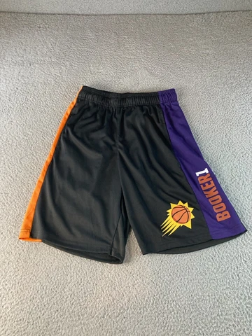 Phoenix Suns Purple Black Performance Shorts Size Small Booker NBA Cover