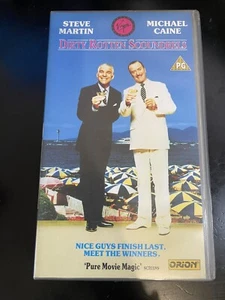 Dirty Rotten Scoundrels VHS Video Tape - Tested - Steve Martin, Michael Caine - Picture 1 of 3