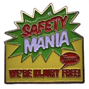 Yum! Brands Safety Mania Injury Free Pin - Picture 1 of 2