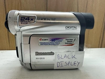 Panasonic NV GS15 Mini DV Video Camera Japan 24x Optical Zoom for Repair - Image 1 of 4