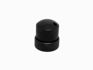 Brand new black dome metal concentric knob for delano,noll and richter preamps - Foto 1 di 1