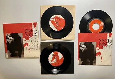 SIMPLE MINDS (Lot 2) Sanctify Yourself - DOUBLE 7” VINYL & Single UK Virgin 1986 - Image 1 of 4