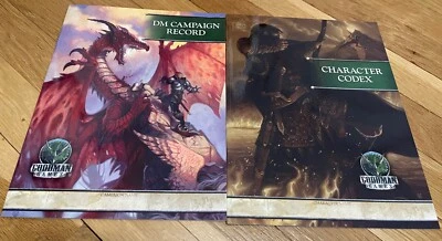 Dungeons & Dragons: DM Campaign Record Character Codex Lote 4e 4ta Edición Foto 1 de 4