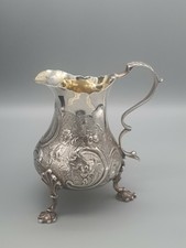 Solid Silver Georgian Cream Jug