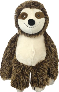 Multipet Pet Sloth Bark Buddies Animal 10" Snuggles Comfort Dog Toy Squeaker - Picture 1 of 1