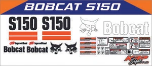 BOBCAT S150 Vinyl Decal Set - Picture 1 of 1