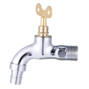 Tub Faucet Sink Tap Garden Hose Connector Hose Bibb Garden Water Tap Faucet - Picture 1 of 12