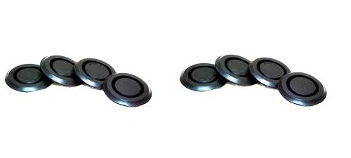 1964 1965 1966 1967 1968 1969 1970 1973 Mustang kit de tapones de orificio de asiento de bandeja de piso Foto 1 de 1