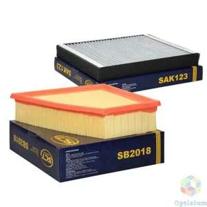 Inspektionspaket Innenraumfilter Luftfilter VW Polo 9N 6R Fox Seat Ibiza 3 4 1.2 - Bild 1 von 5