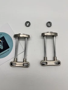 WOFI TAGO 230 Schienensystem Deckenhalter für Stromschienen Nickel Matt 2 stück - Bild 1 von 4