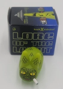 Kidrobot LORE OF THE LABBIT Mini Series LIZARD KING Chase Vinyl Figure Kozik - Picture 1 of 7