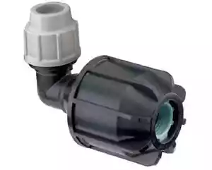 Plasson 25mm x 15mm - 22mm anderes Rohr Universalbogen. Plass4 MDPE Adapter UTC - Bild 1 von 5