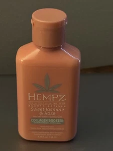 Hempz - Süßer Jasmin & Rose Körperfeuchtigkeitscreme - 66ml/2,25 fl oz Pflanzenkollagen - Bild 1 von 3