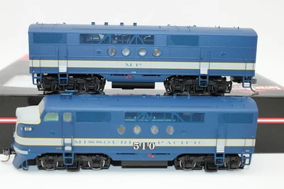 InterMountain HO MP Missouri Pacific EMD FT AB Diesel Locomotive Set DCC Sound - Image 1 of 4