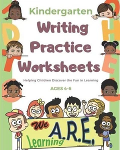 Kindergarten Writing Practice Worksheets: Helping Kids Have Fun Learning!!! Writ - Picture 1 of 1