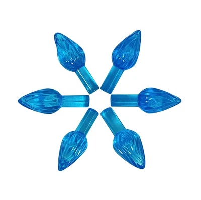 Adornos de luz de árbol de Navidad de cerámica estilo torcido medio National Artcraft -... Foto 1 de 4