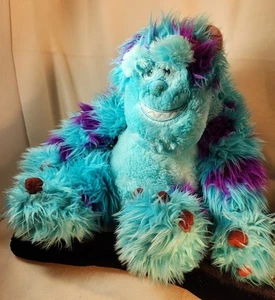 DISNEY/PIXAR ORIGINAL SULLY from MONSTER INC. MOVIE Stuff Plush Animals 15" - Picture 1 of 7