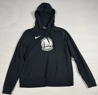 Nike Golden State Warriors Pullover Hoodie Black Men’s Large - Image 1 of 4