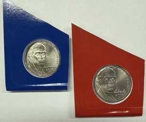 2010 P&D JEFFERSON NICKELS aus neuwertigem Satz in neuwertigem Kunststoff mit KOSTENLOSEM VERSAND - Bild 1 von 2